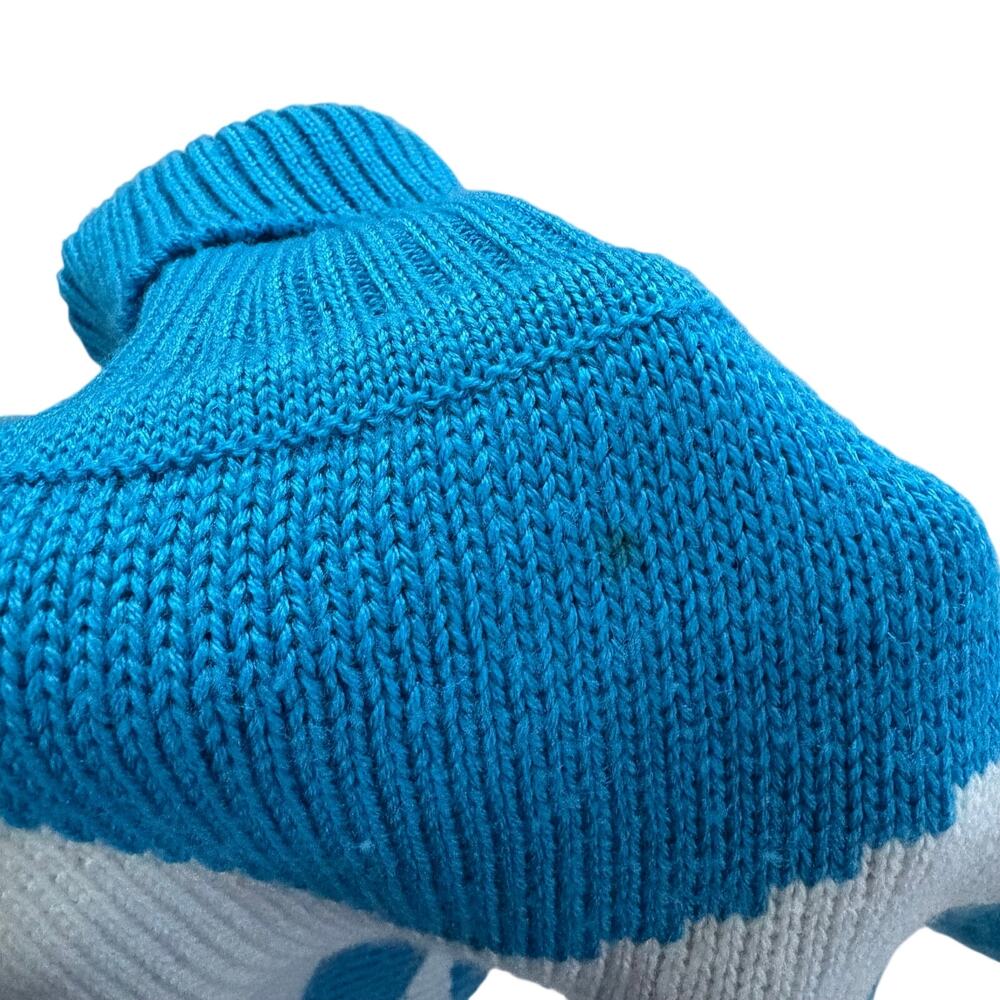 Nils Women’s Turtleneck Chunky Knit Sweater Sweater Blue Ski Vintage Alpine - Picture 6 of 8